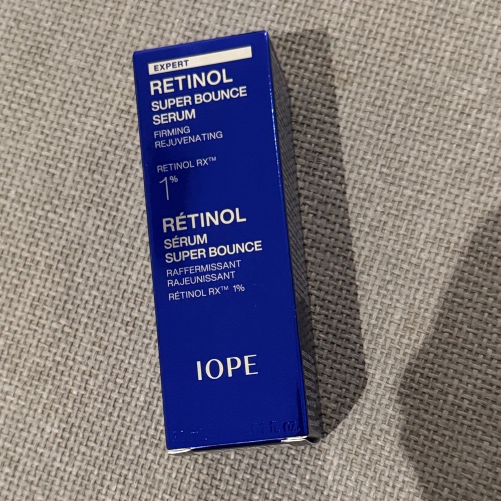 IOPE Retinol Super Bounce Serum 1% expert firming rejuvenating